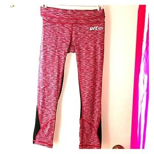 EUC UFC GYM Workout Capris